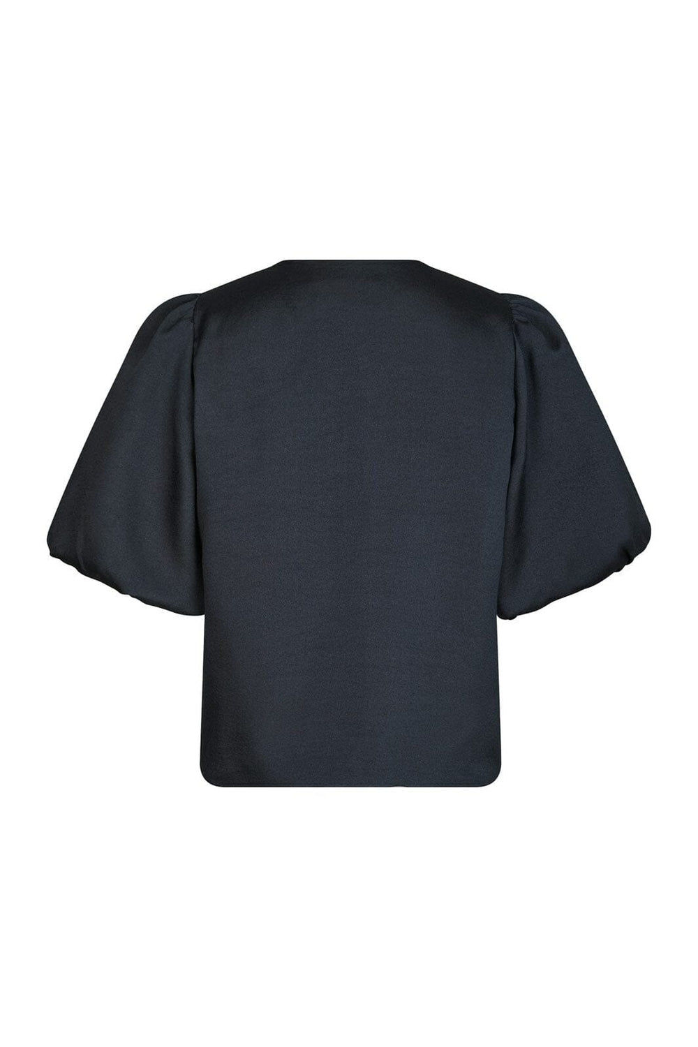 Neo Noir - Aisa Dull Satin Blouse 164658 - 141 - Navy