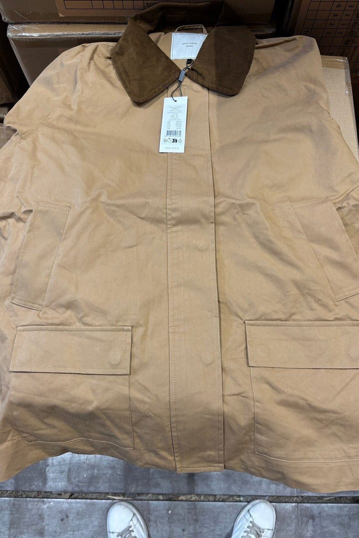 Neo Noir - Anastacia Cord Jacket 162515 - Dark Tan Jakker 