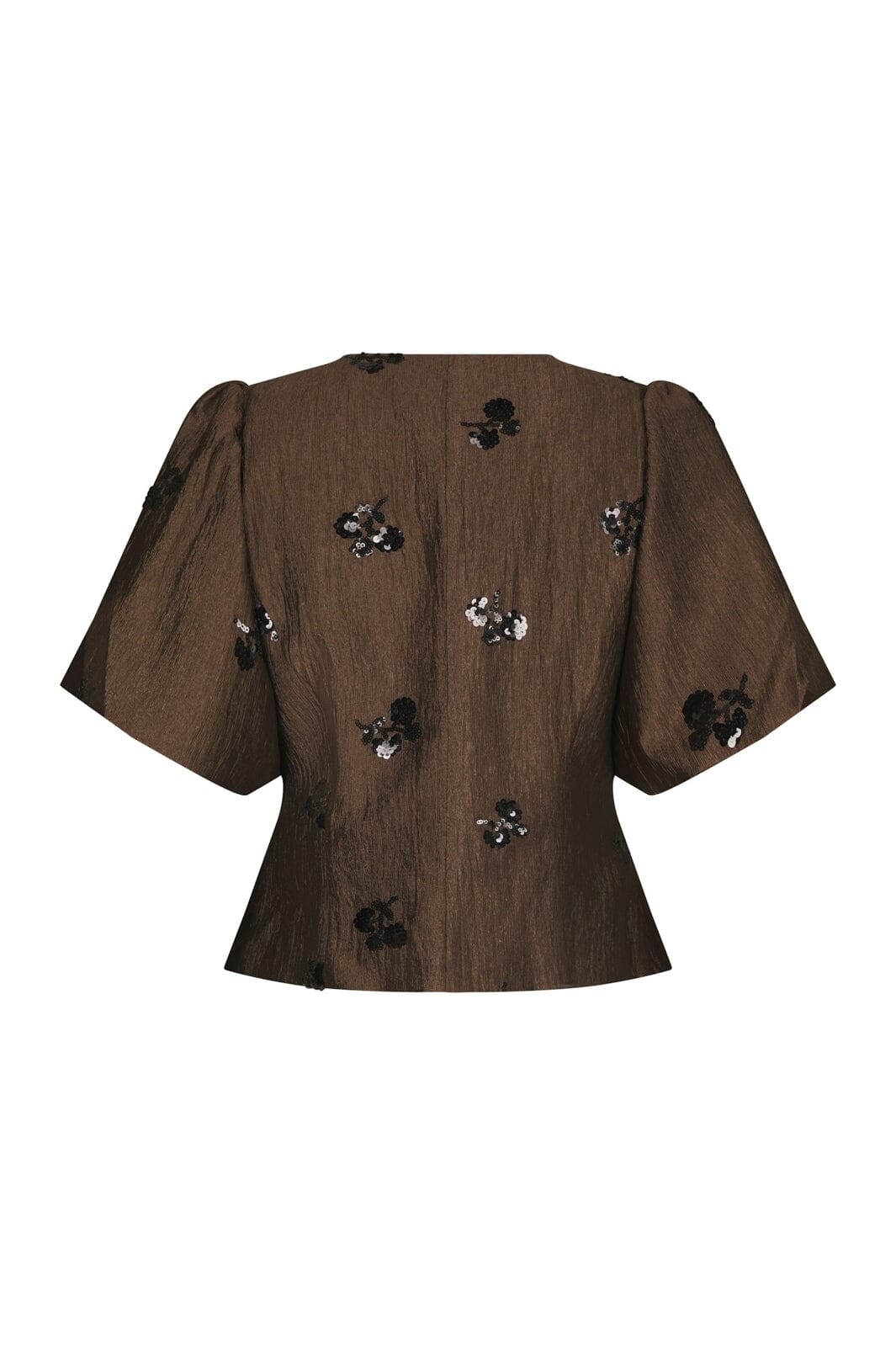 Neo Noir - Anela Sequins Blouse 171076 - 210 - Brown