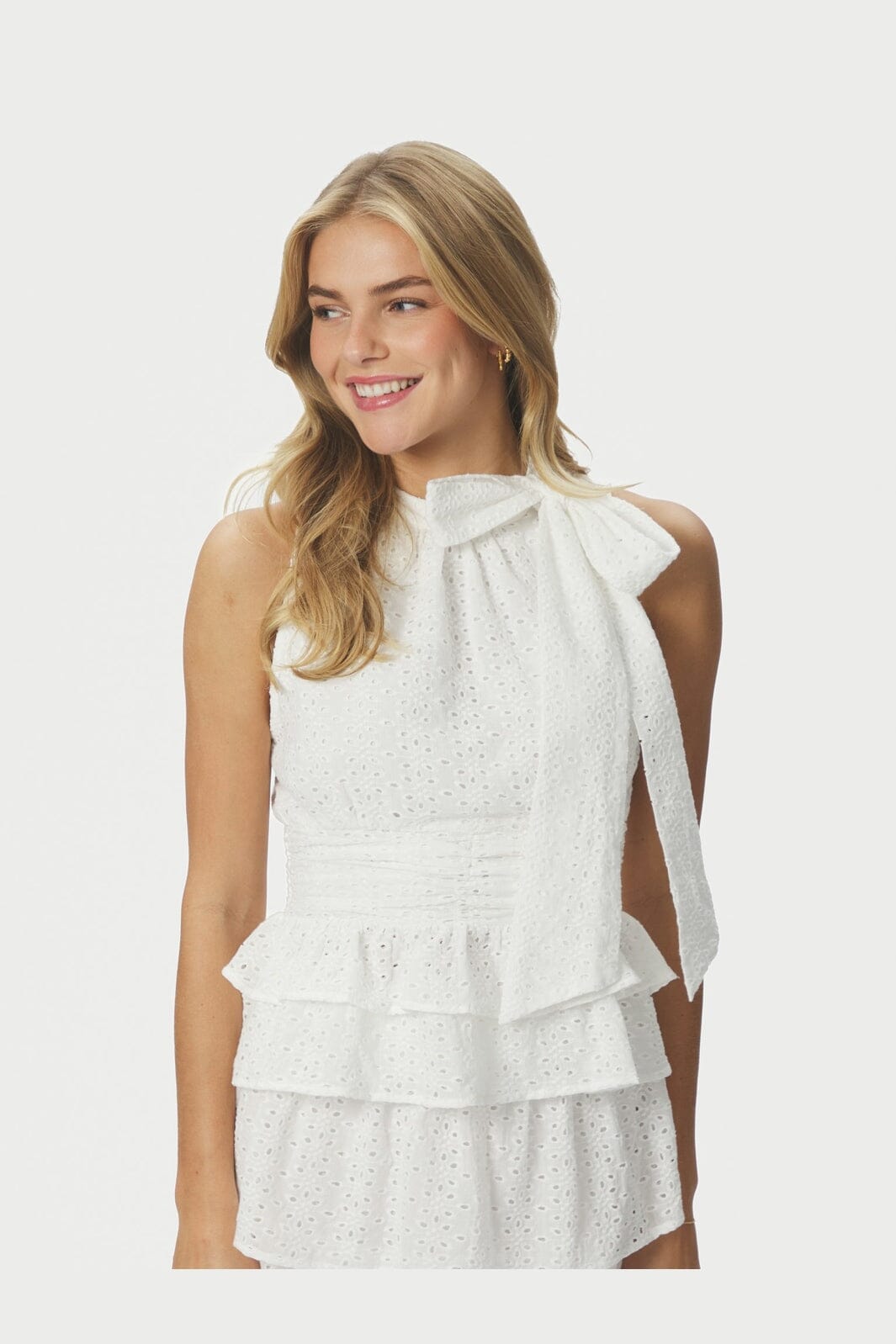 Neo Noir - Ansol Emb Top 168429 - 121 - Off White