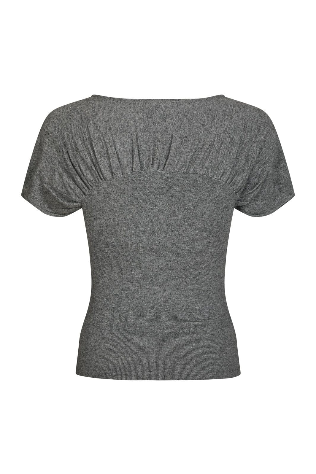 Neo Noir - Anthea Knit Top 165751 - 107 - Dark Grey Melange