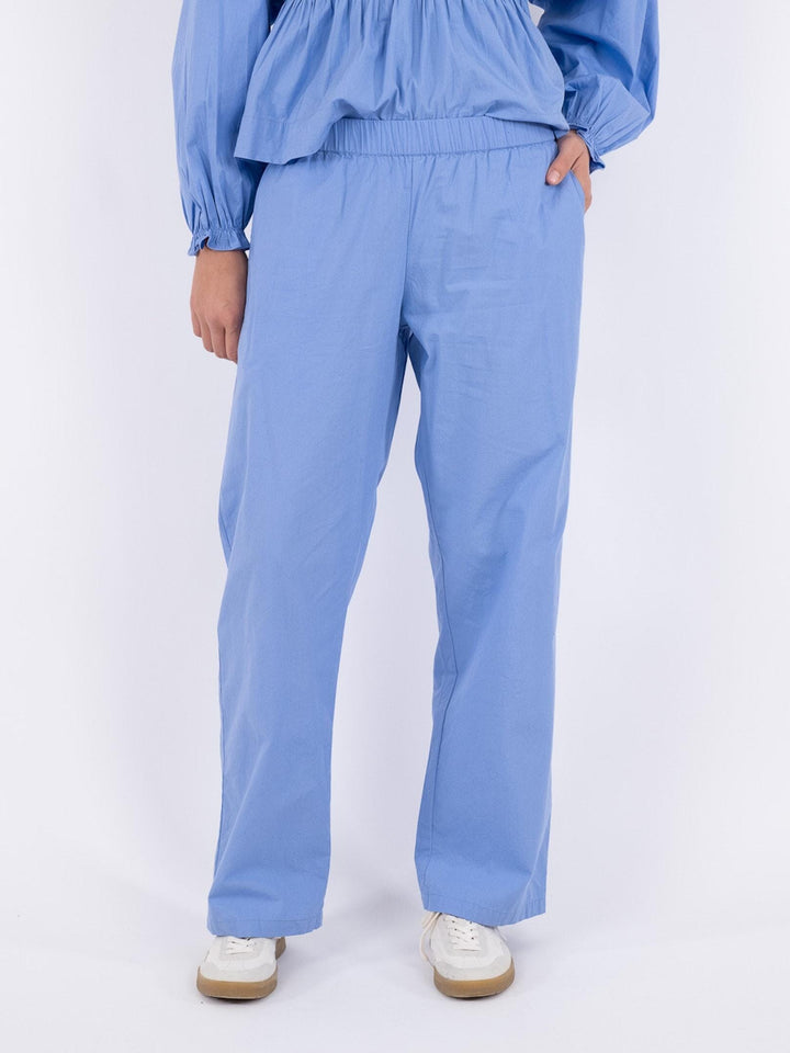 Neo Noir - Astra C Poplin Pants - Light Blue Bukser 