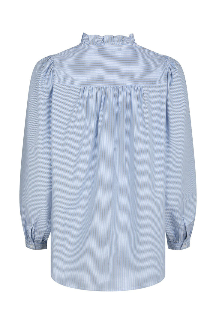 Neo Noir - Barba Striped Blouse 167938 - 145 - Light Blue