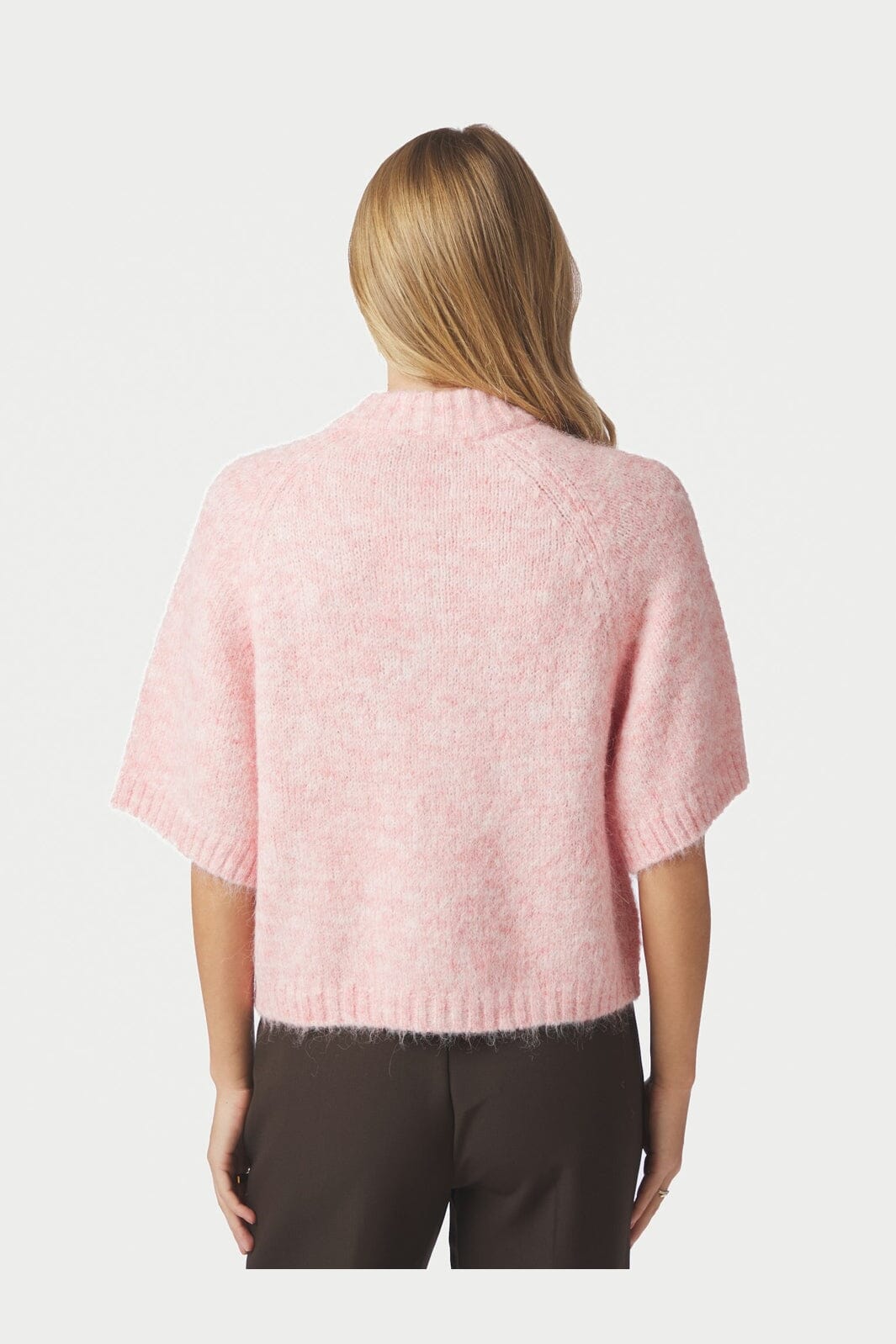 Neo Noir - Benuta Fluffy Knit Cardigan 165816 - 754 - Light Pink