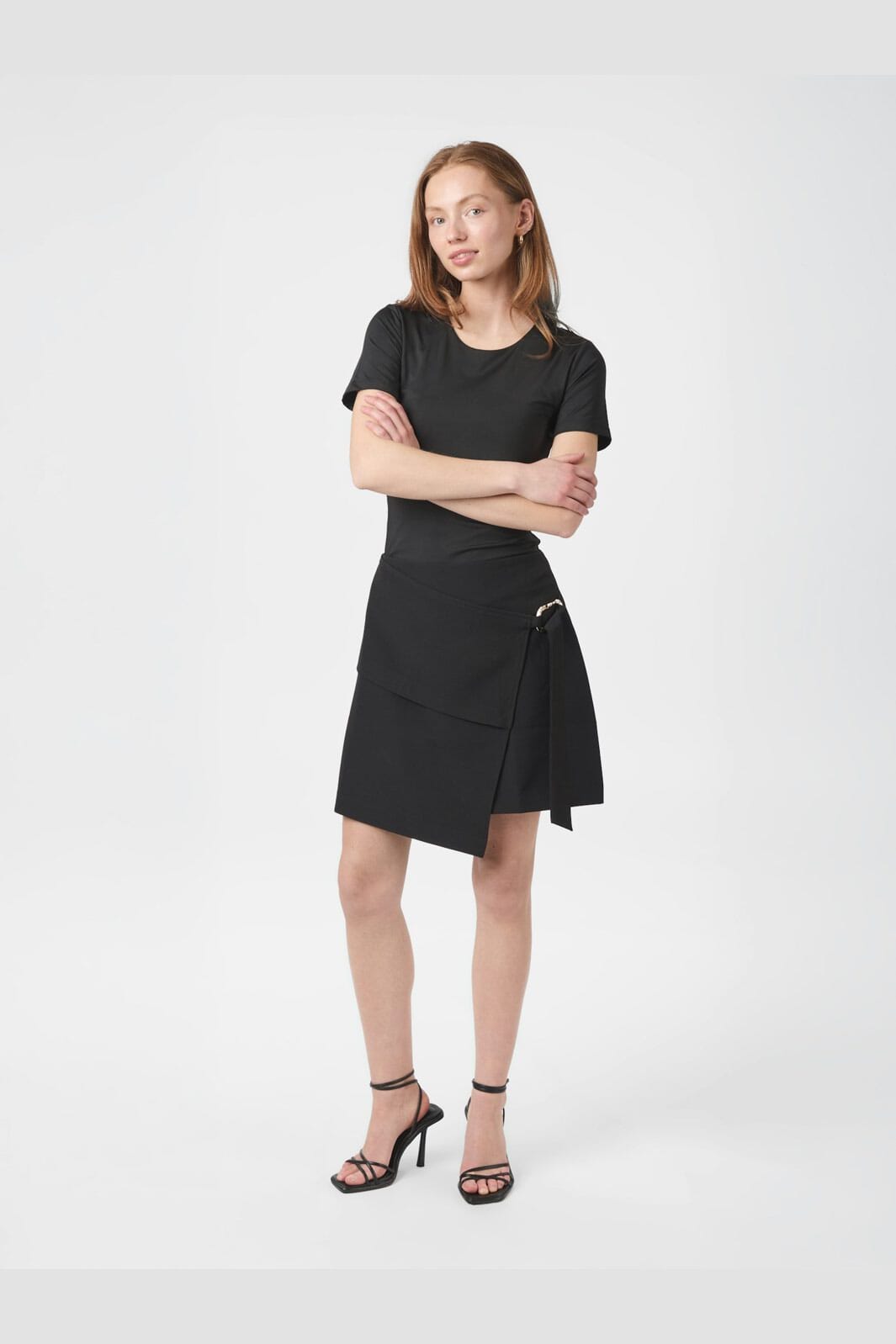 Neo Noir - Bonnie Deco Skirt 166083 - 100 - Black