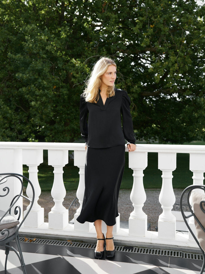 Neo Noir - Bovary Skirt - Black Nederdele 