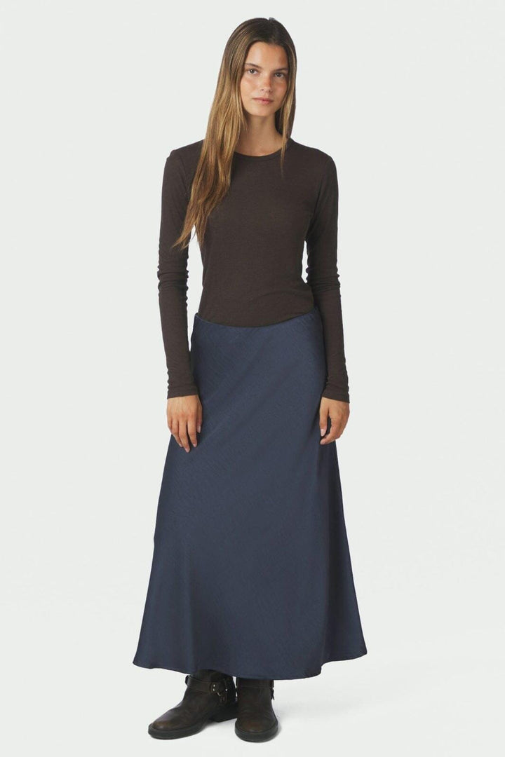 Neo Noir - Bovary Skirt - Midnight Blue Nederdele 