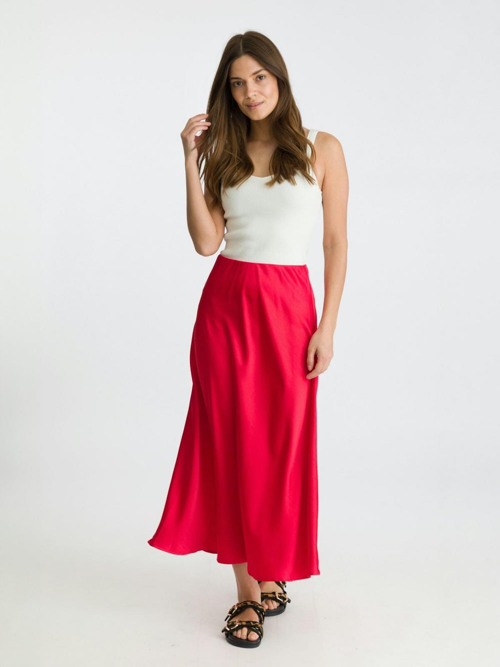 Neo Noir - Bovary Skirt - Red Nederdele 