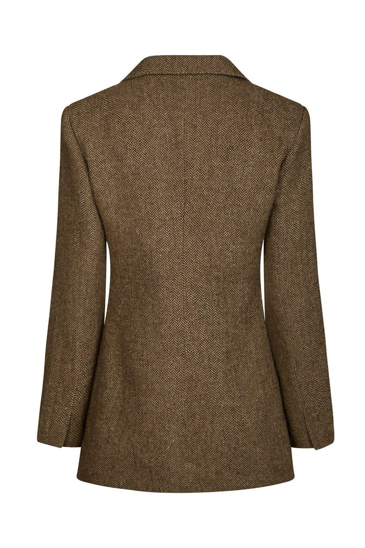 Neo Noir - Bowie Herringbone Blazer 164866 - 210 - Brown