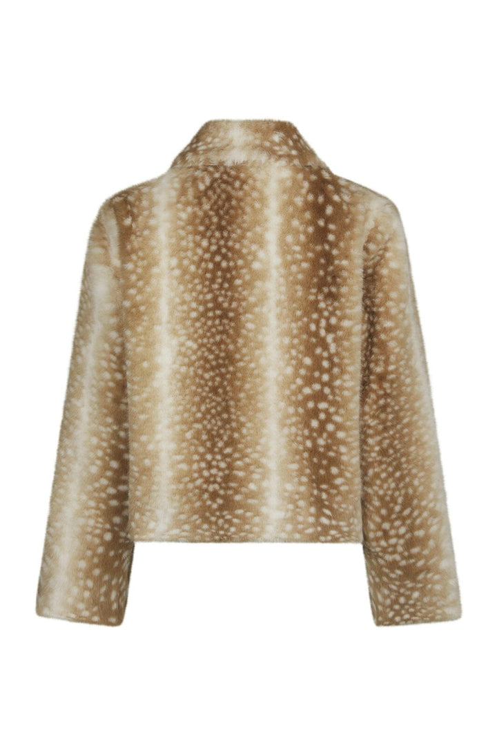 Neo Noir - Camina Faux Fur Jacket 170204 - 123 - Beige