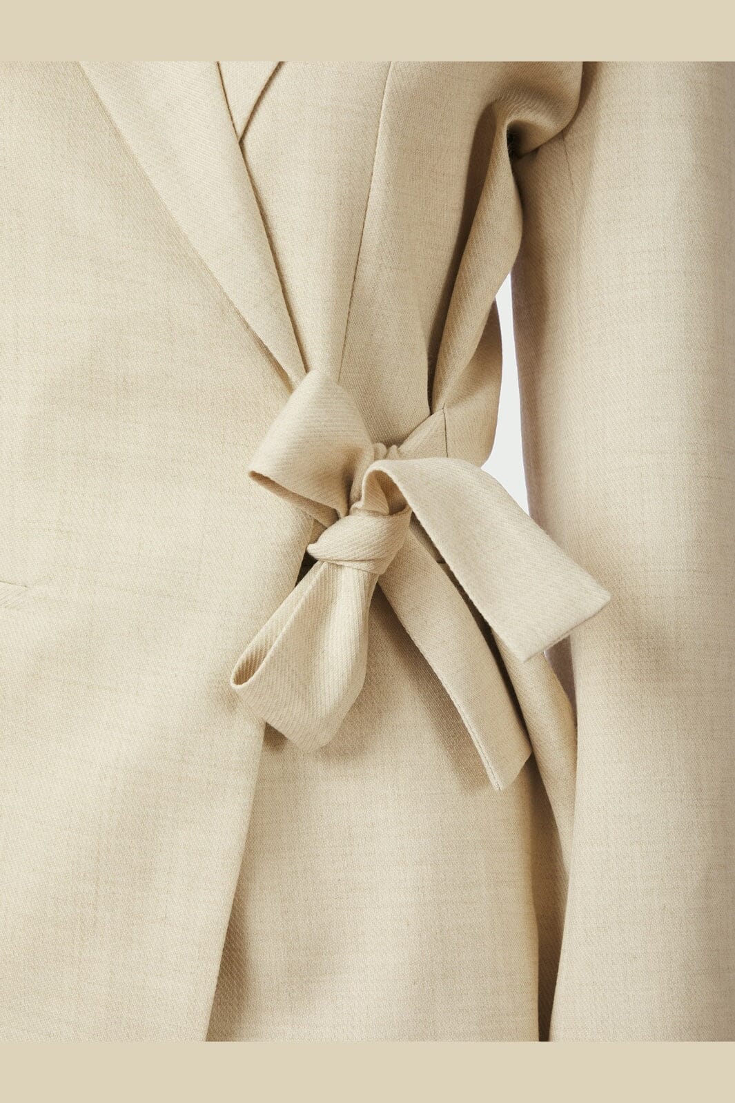 Neo Noir - Carmia Melange Tie Blazer 168227 - 976 - Beige Melange