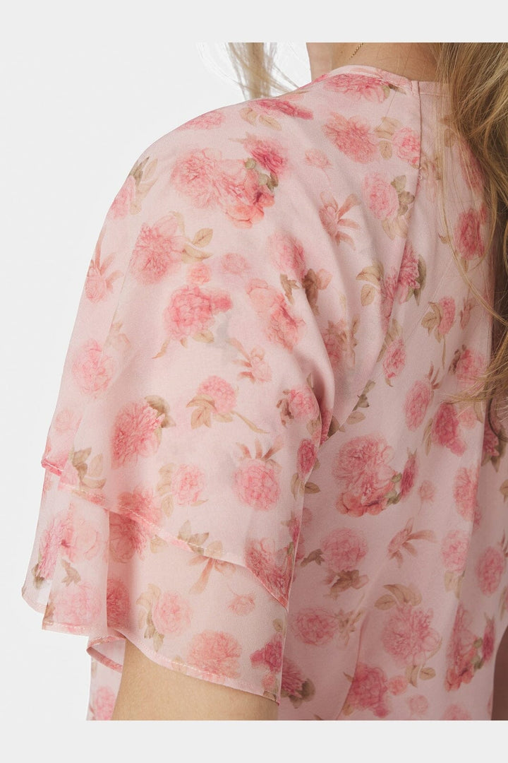 Neo Noir - Celesse Flower Fade Dress 169331 - 754 - Light Pink