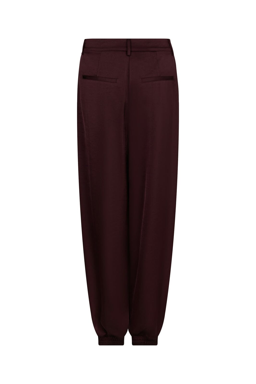 Neo Noir - Chantel Heavy Sateen Balloon Pants 171104 - 174 - Burgundy