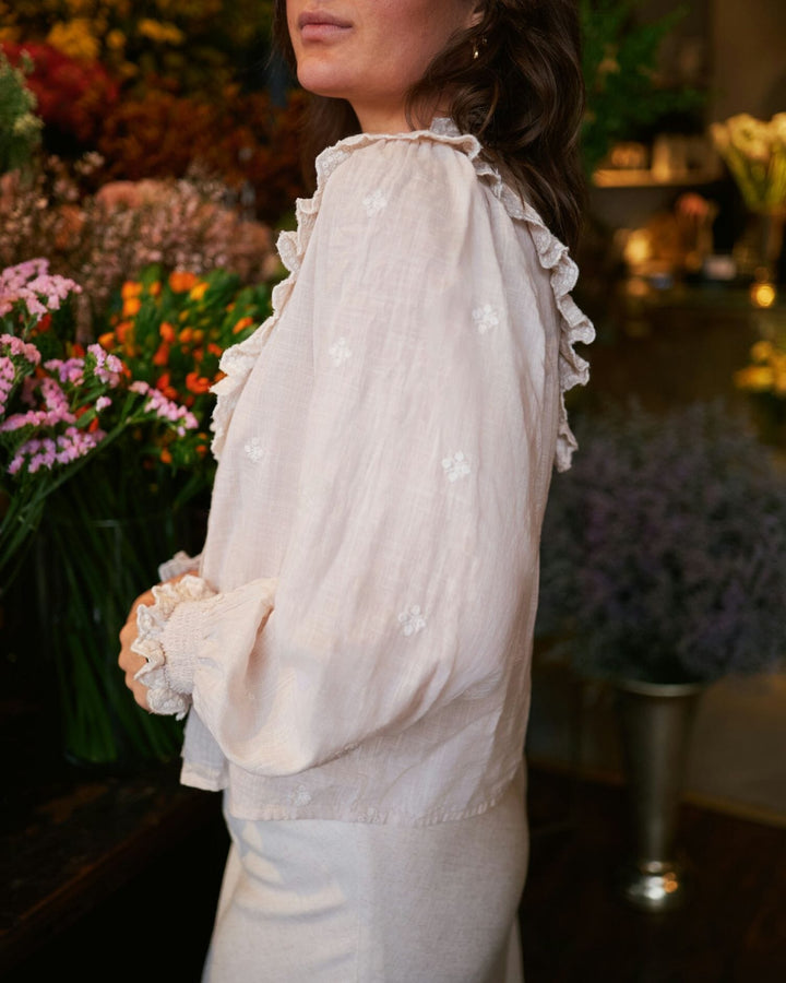 Neo Noir - Degas Blouse 160214 - 124 - Ivory Bluser 