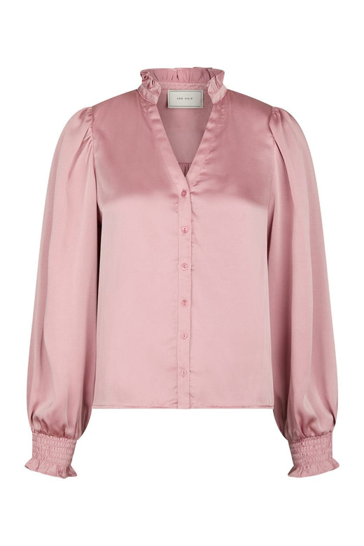 Neo Noir - Delsie Drapy Sateen Blouse 167479 - 754 - Light Pink