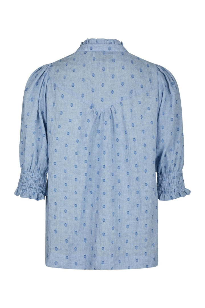 Neo Noir - Diana Dobby S Blouse 167750 - 145 - Light Blue