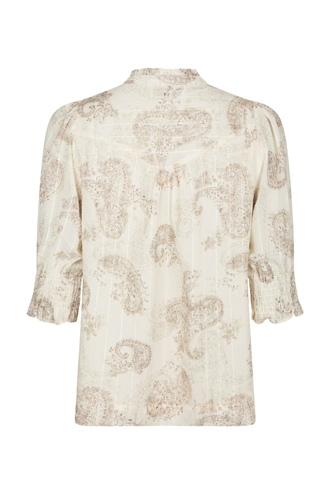 Neo Noir - Diana Faded Paisley Blouse 169967 - 213 - Sand
