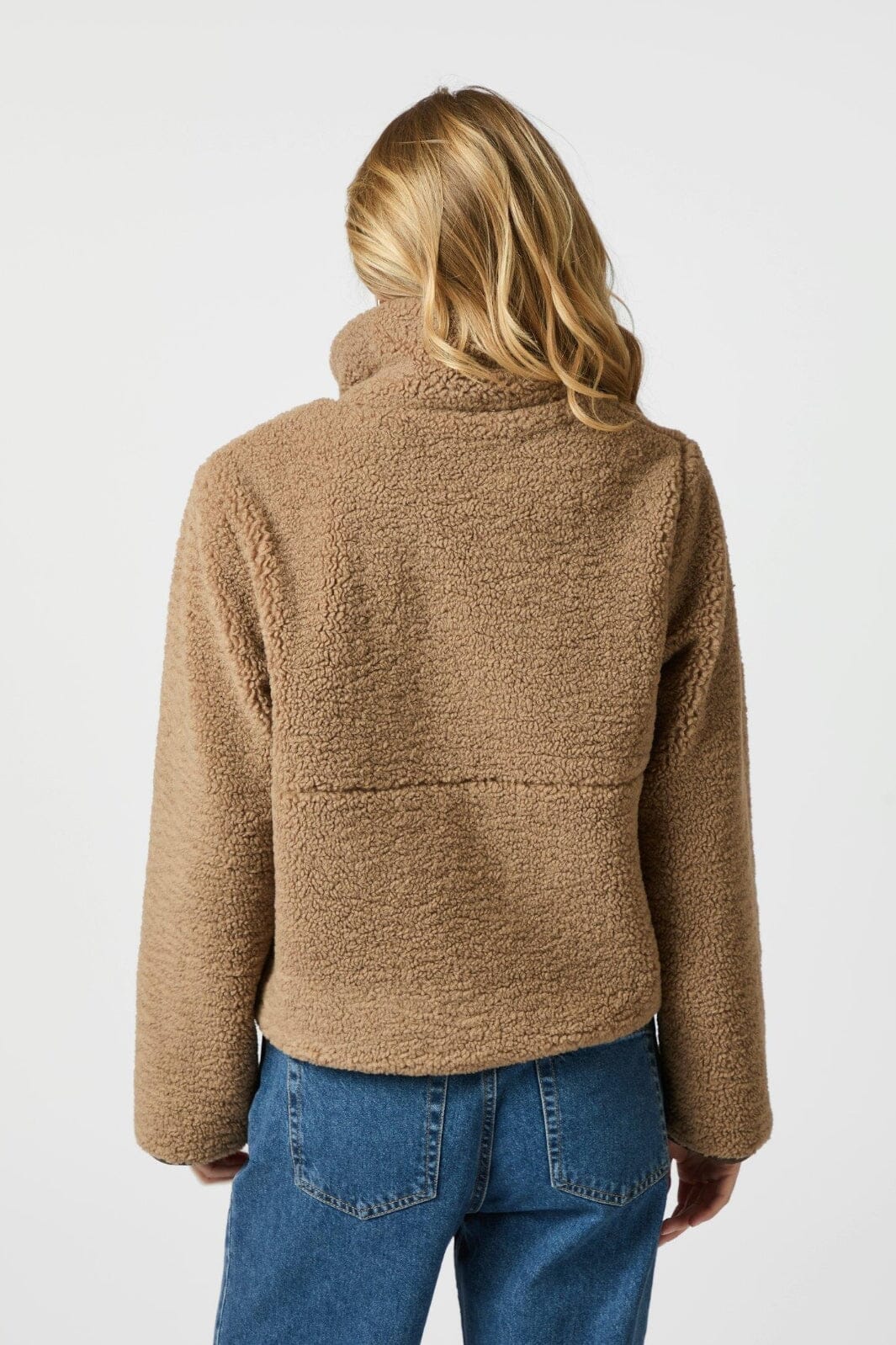 Neo Noir - Effa Teddy Jacket 164602 - 214 - Taupe