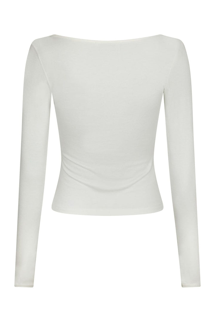 Neo Noir - Elin Jersey Blouse 168341 - 121 - Off White