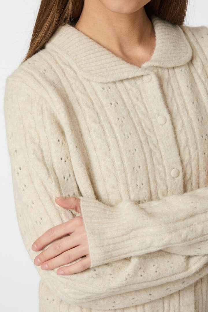Neo Noir - Emelie Knit Cardigan 164921 - 124 - Ivory