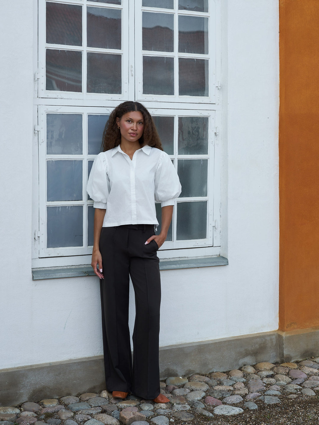 Neo Noir - Etta Poplin Shirt 168089 - 120 - White Skjorter 