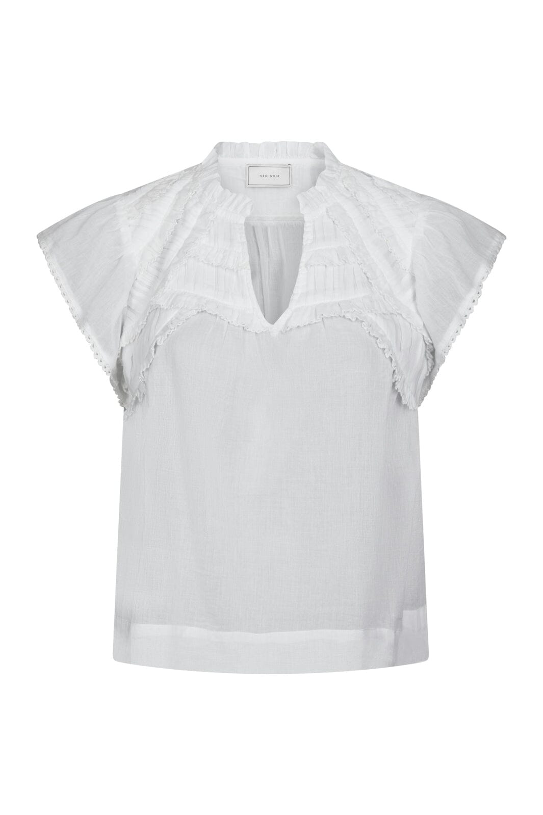 Neo Noir - Fayler S Voile Top 169327 - 120 - White