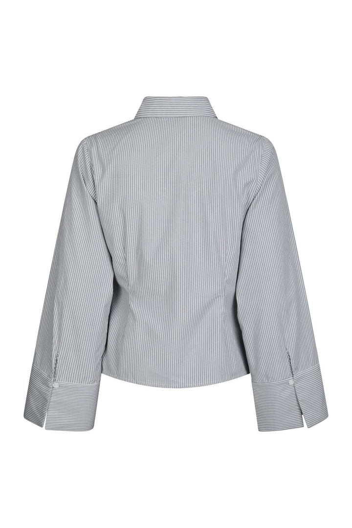Neo Noir - Fenli Striped Shirt 165677 - 130 - Grey