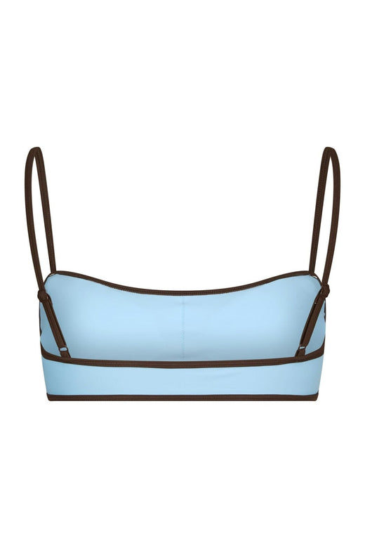 Neo Noir - Fia Solid Contrast Bikini Top 167792 - 145 - Light Blue