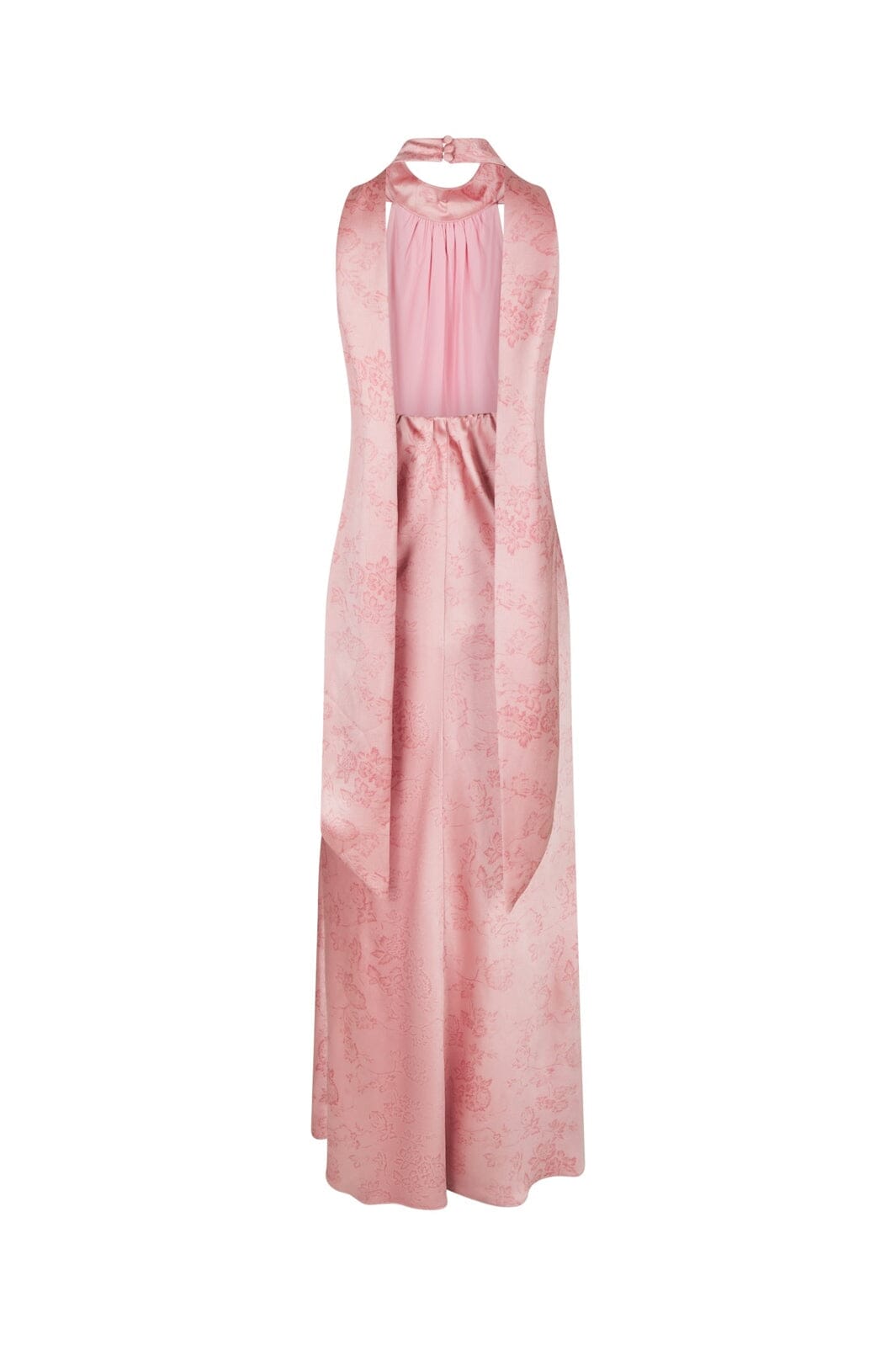 Neo Noir - Fiona Pattern Satin Dress 168367 - 754 - Light Pink