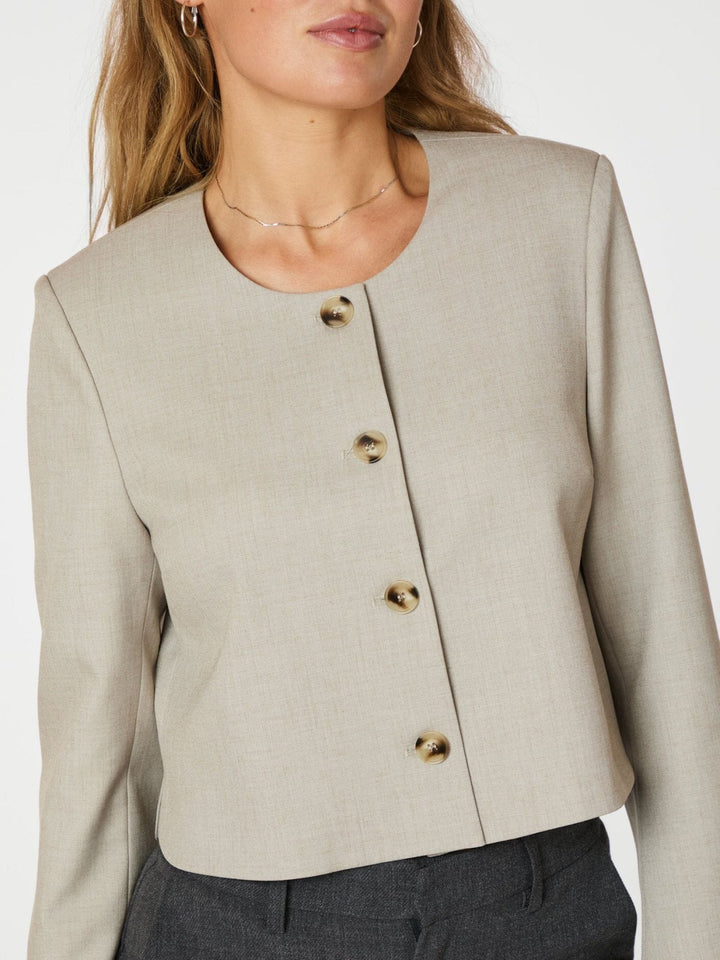 Neo Noir - Flynn Jacket 164592 - 123 - Beige Jakker 