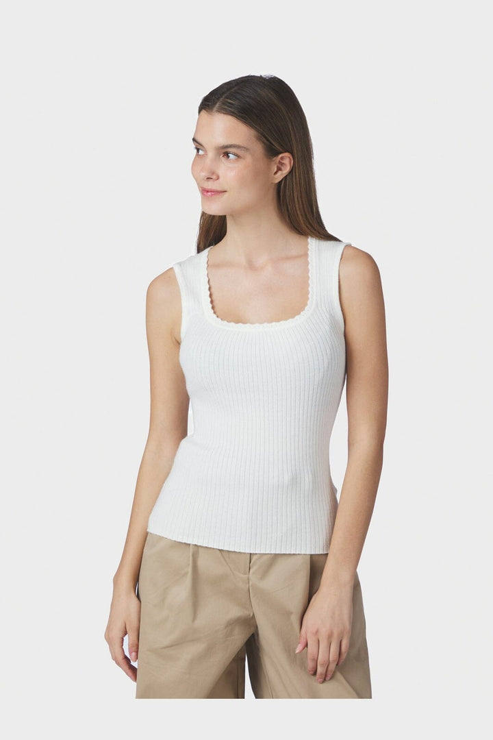 Neo Noir - Fraline Knit Top 167123 - 121 - Off White