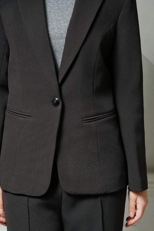 Neo Noir - Francine Suit Blazer 166616 - 100 - Black Blazere 