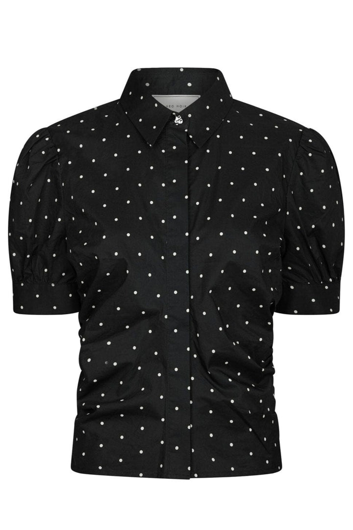 Neo Noir - Frannie Dot Shirt 166006 - 100 - Black