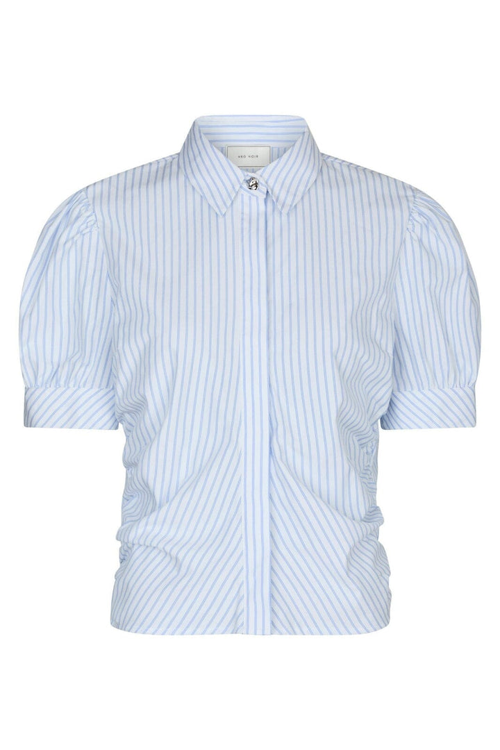 Neo Noir - Frannie Stripe Shirt 165556 - 941 - White/Light Blue