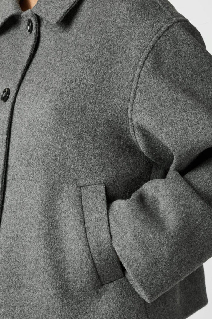 Neo Noir - Hamra Wool Jacket 162076 - 133 - Grey Melange