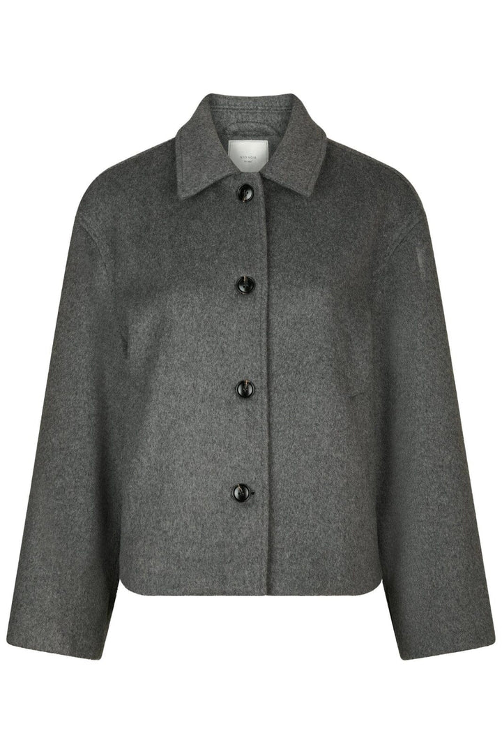 Neo Noir - Hamra Wool Jacket 162076 - 133 - Grey Melange