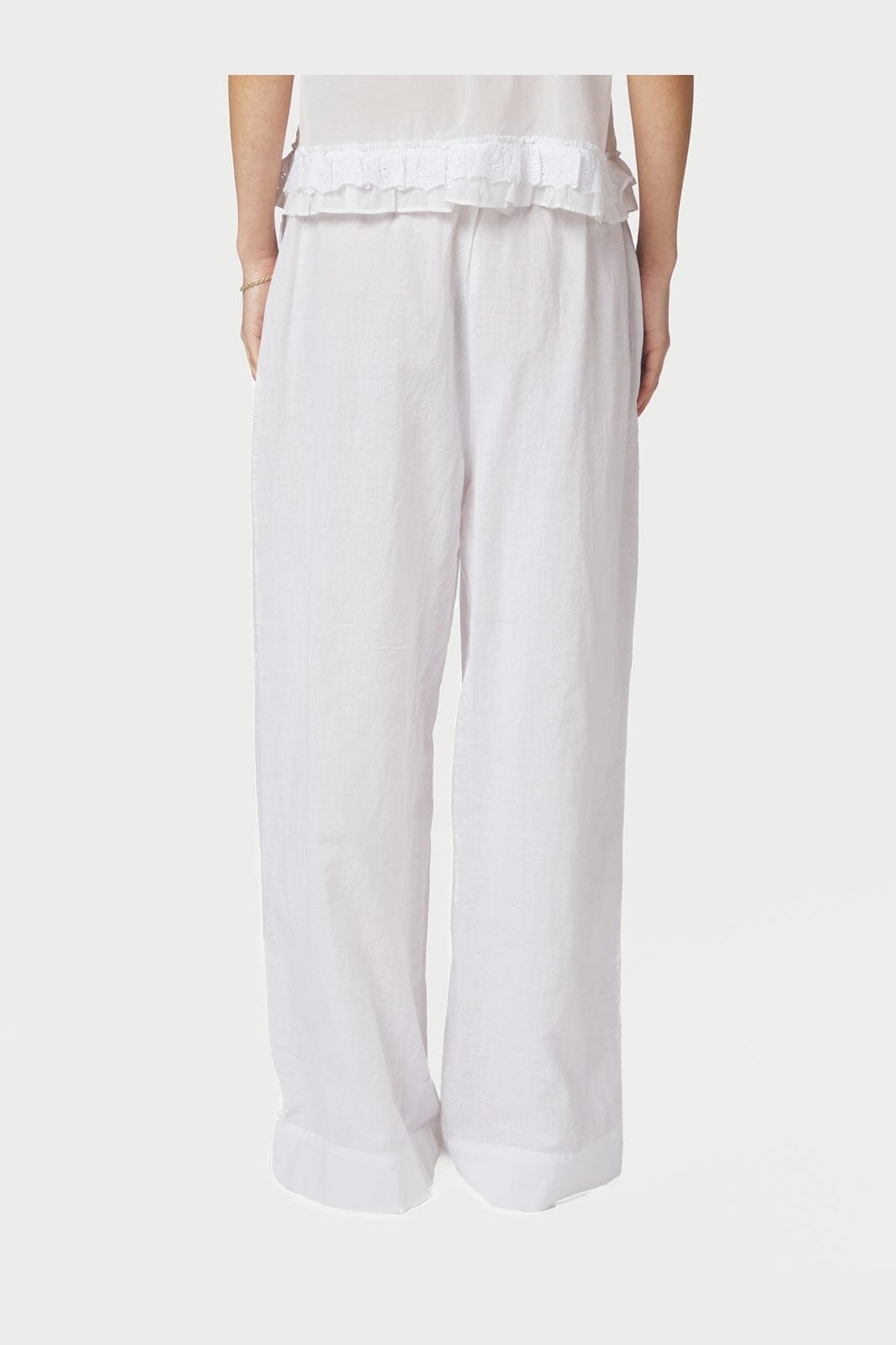 Neo Noir - Heifa Linen Pants 167698 - 120 - White