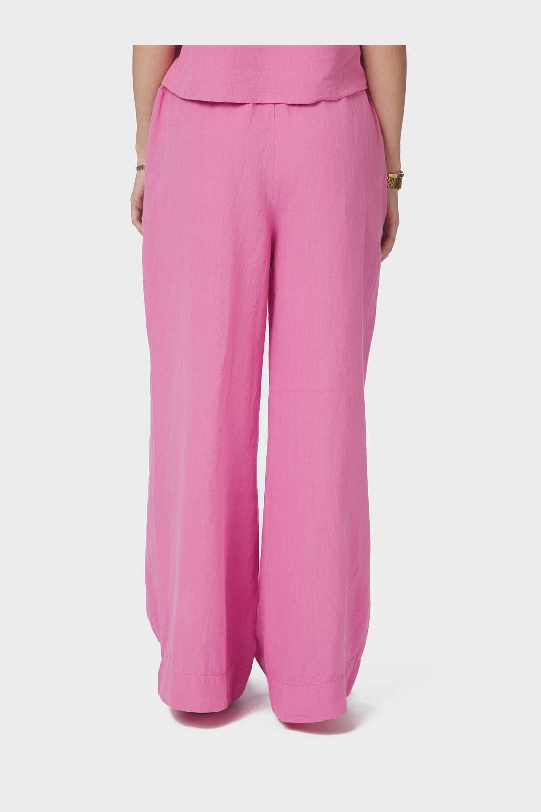 Neo Noir - Heifa Linen Pants 167698 - 170 - Pink