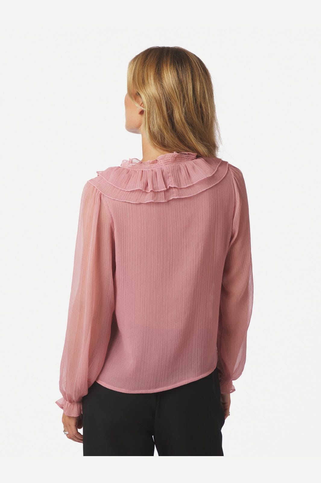 Neo Noir - Ivey Blouse 166659 - 823 - Evening Rose
