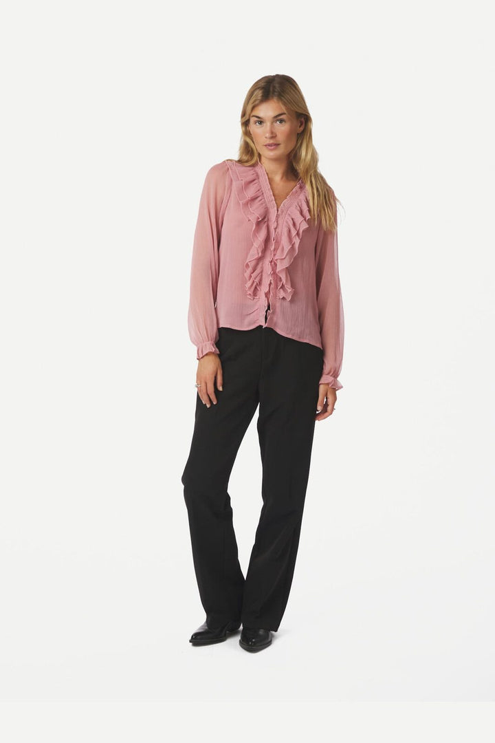 Neo Noir - Ivey Blouse 166659 - 823 - Evening Rose