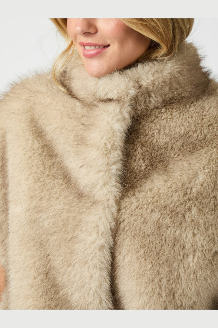 Neo Noir - Kevini Faux Fur Vest 164981 - 123 - Beige