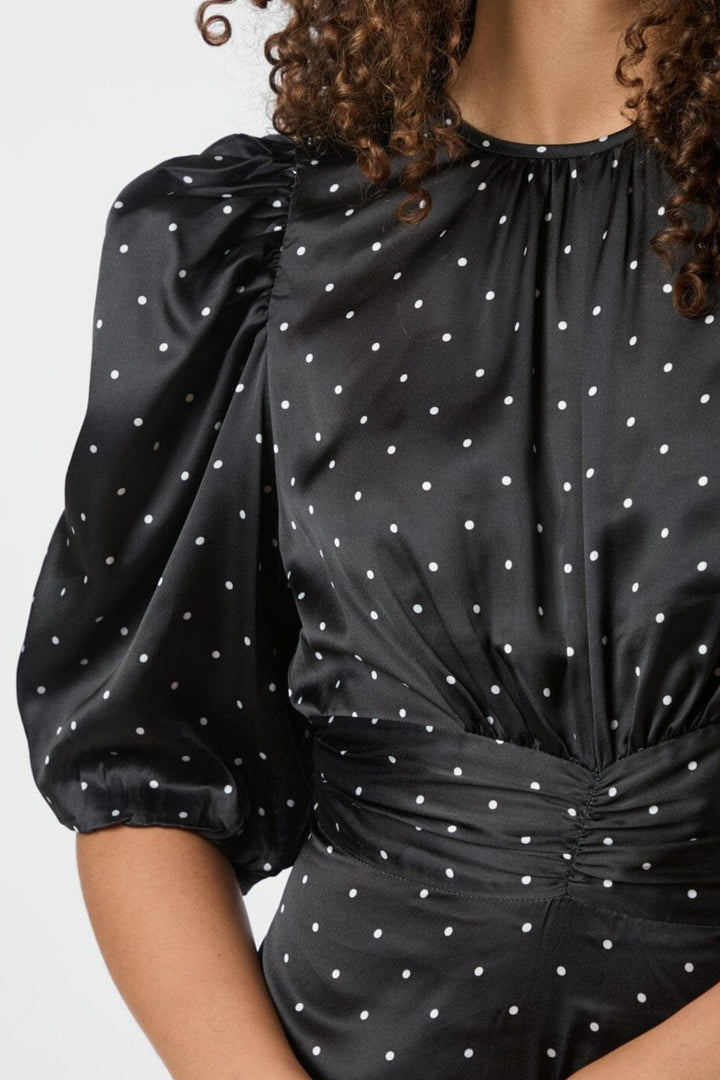 Neo Noir - Kikka Dot Dress 166646 - 100 - Black