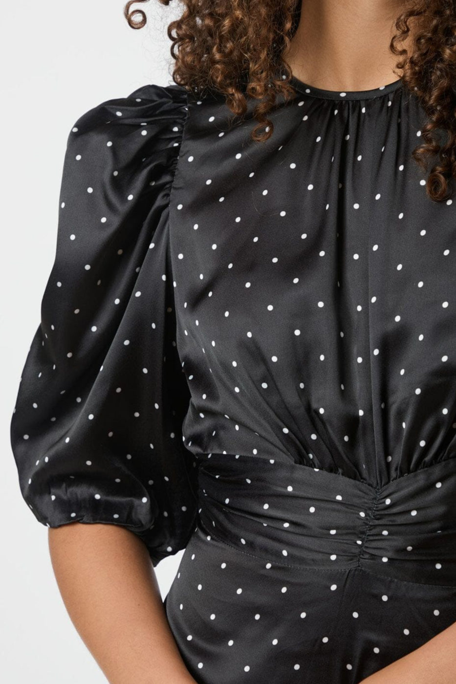 Neo Noir - Kikka Dot Dress 166646 - 100 - Black