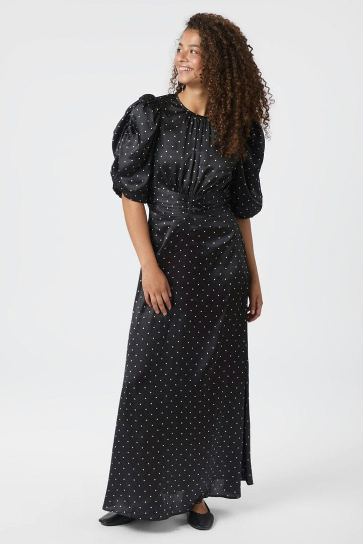 Neo Noir - Kikka Dot Dress 166646 - 100 - Black