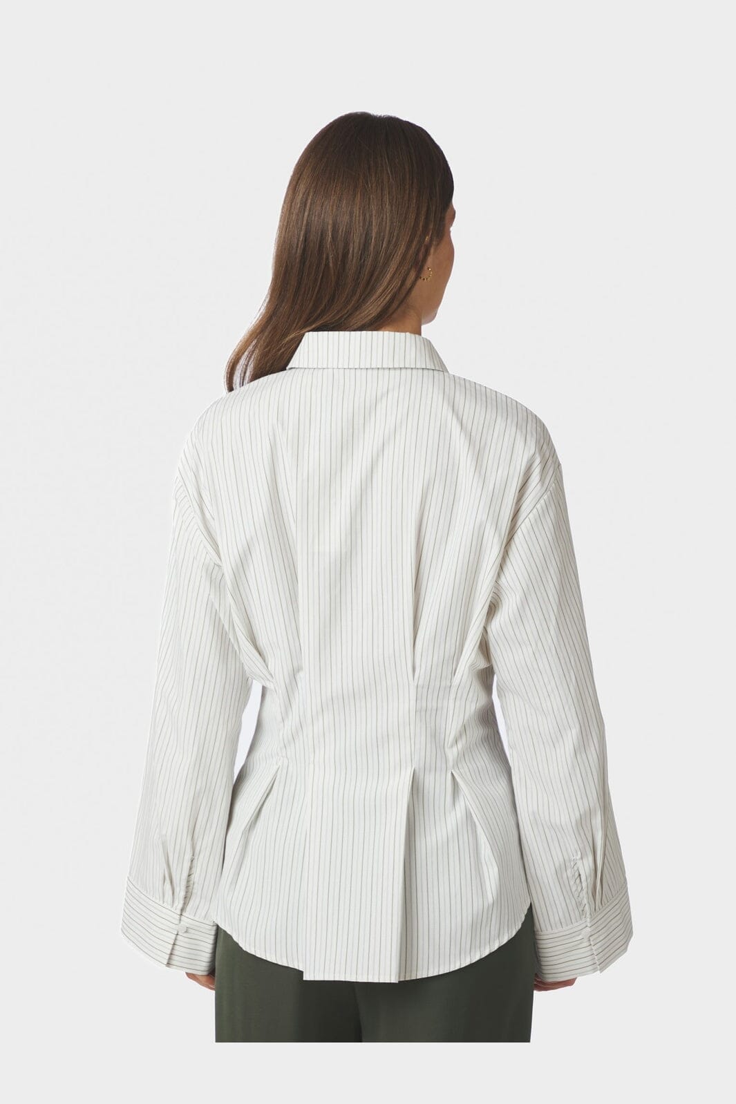 Neo Noir - Lytra Double Stripe Shirt 170120 - 667 - White Stripe
