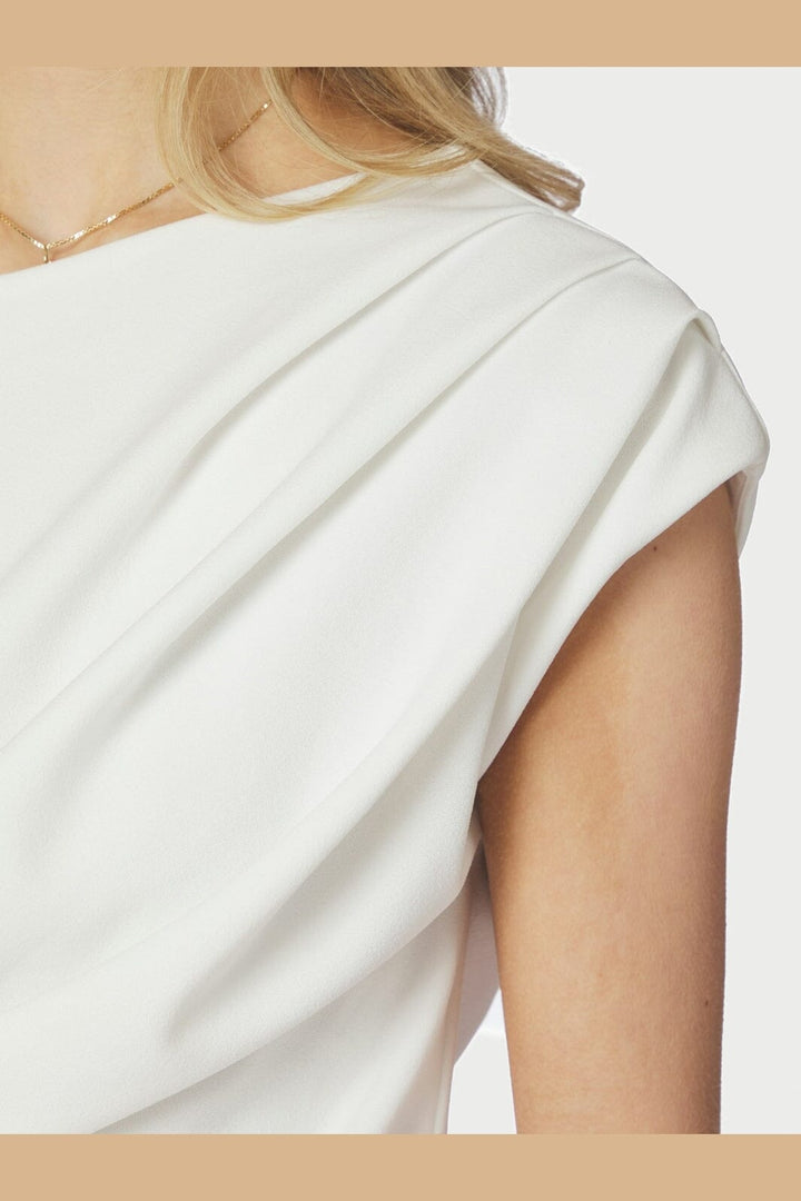 Neo Noir - Mabelle Drapy Top 168038 - 120 - White