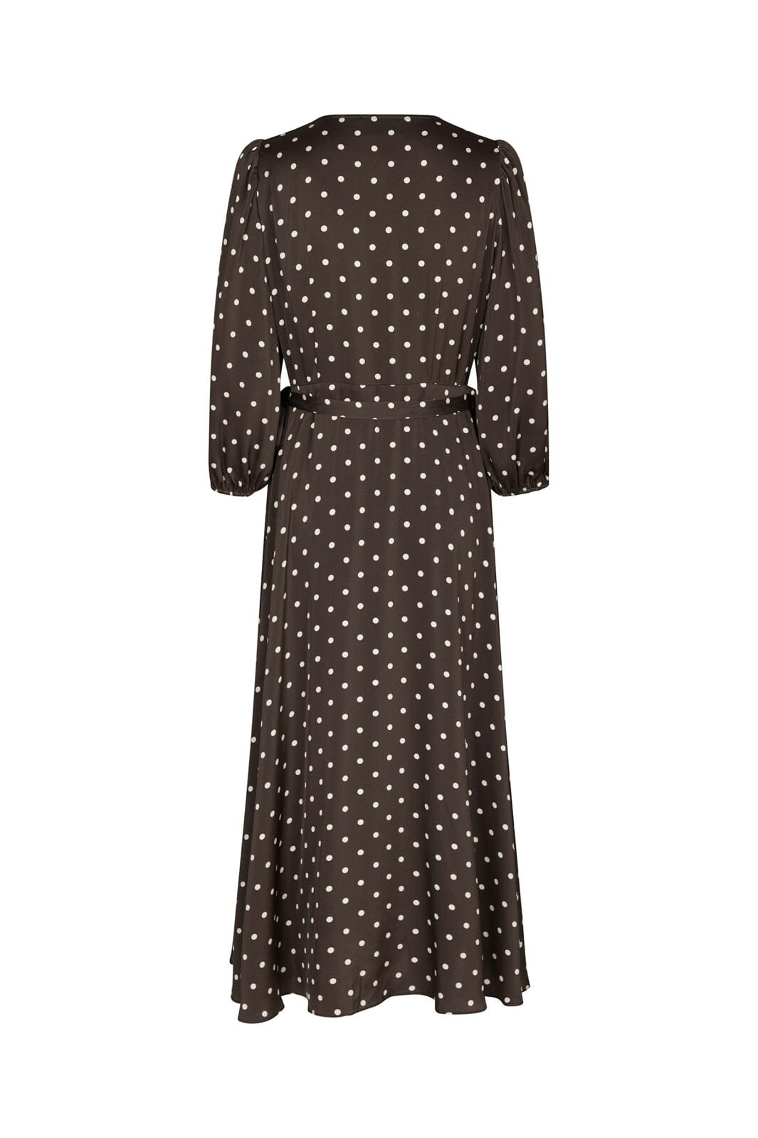 Neo Noir - Malinga Dot Dress 165909 - 676 - Dark Brown