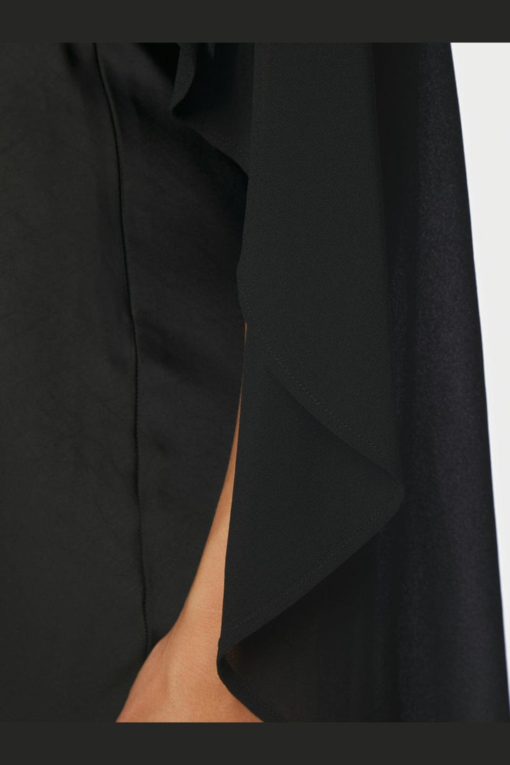 Neo Noir - Manufi Chiffon Cape 170836 - 100 - Black