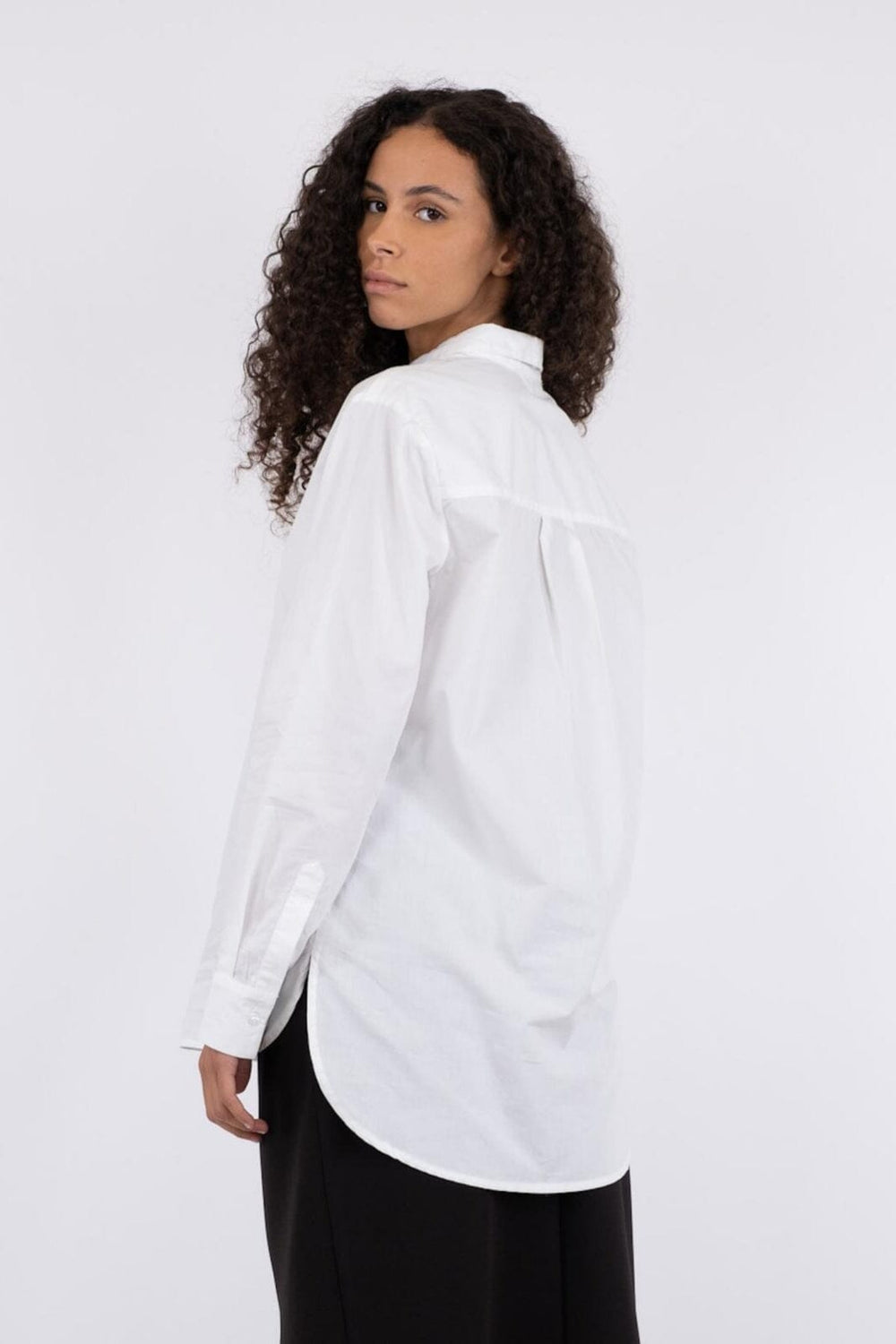 Neo Noir - Margit C Poplin Shirt - White Skjorter 