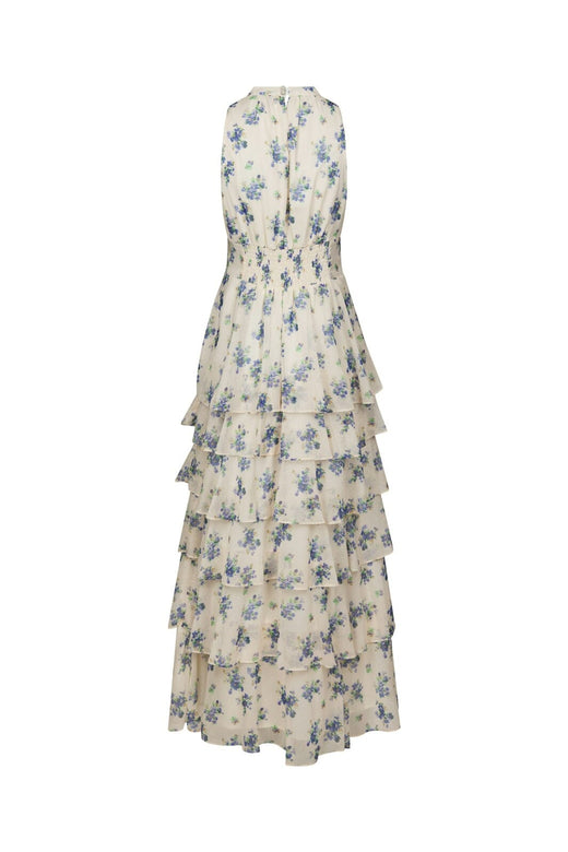 Neo Noir - Marli Amazing Chiffon Rose Dress 167706 - 145 - Light Blue